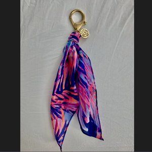 Lilly Pulitzer Scarf Keychain